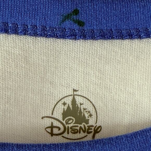 Disneyland Womans Size Large White Blue Crew Neck Short Sleeve T Shirt - Picture 4 of 9